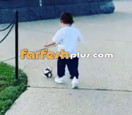 صور: قصي خولي يحتفل مع زوجته التونسية بعيد ميلاد ابنهما صورة رقم 6