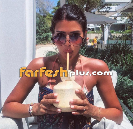 صور فنانات عربيات على البحر مع أو بدون مكياج كامل صورة رقم 17