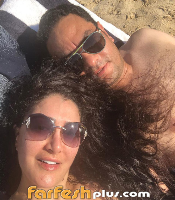 صور فنانات عربيات على البحر مع أو بدون مكياج كامل صورة رقم 20