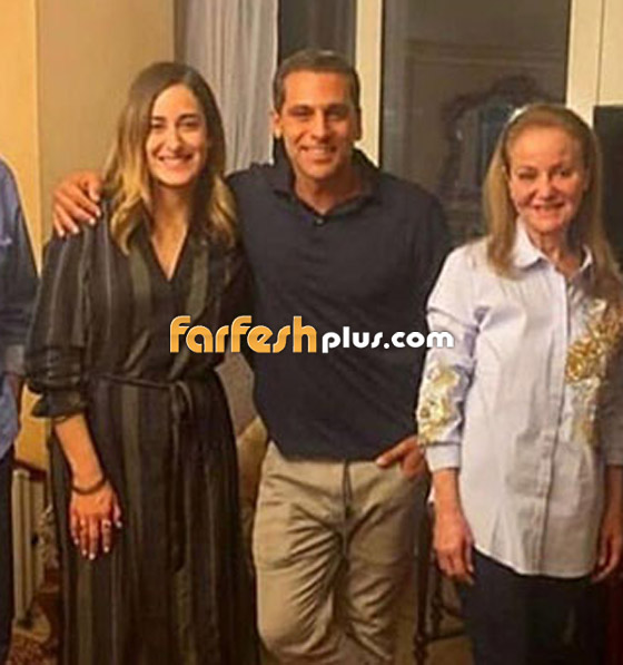 صور خطوبة الفنانة المصرية أمينة خليل من رجل الأعمال عمر طه  صورة رقم 3