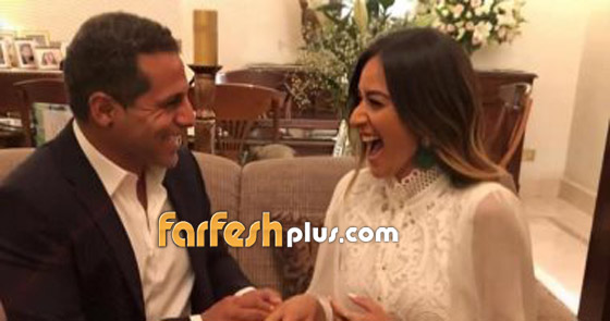 صور خطوبة الفنانة المصرية أمينة خليل من رجل الأعمال عمر طه  صورة رقم 8