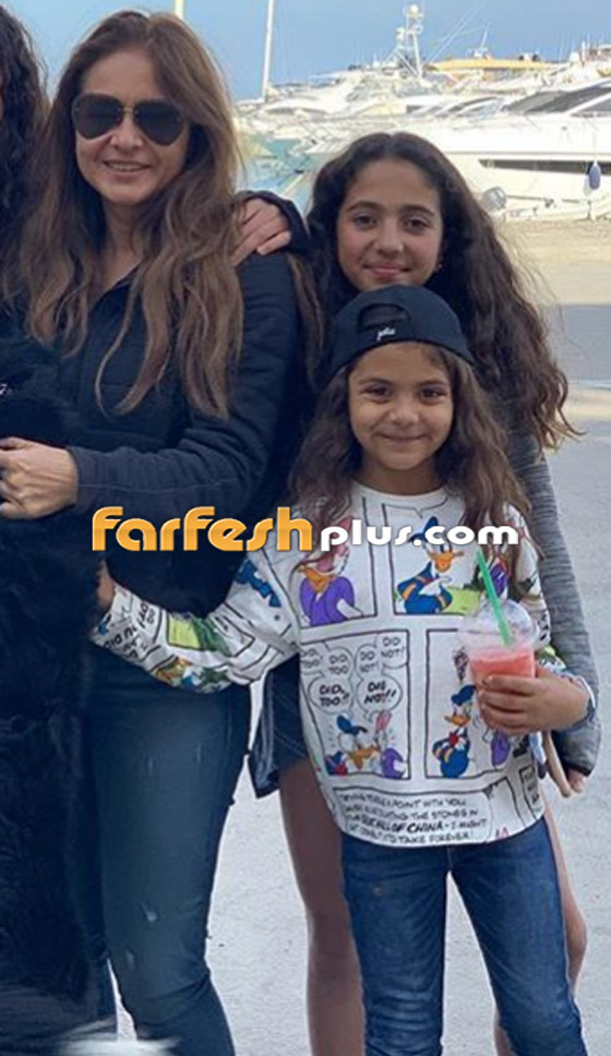 ابنتي نيللي كريم تخطفان الأنظار بجمالهما وبالشبه الكبير مع والدتهما صورة رقم 3