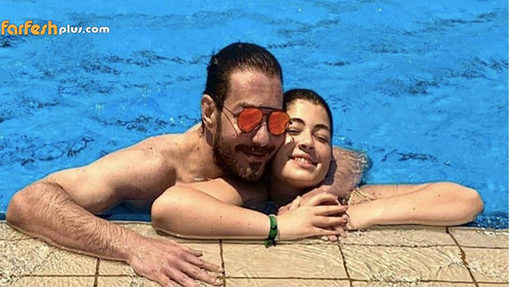  فيديو وصور: احمد زاهر غاضب يهدد منتقدي صورته مع ابنته في المسبح! صورة رقم 1