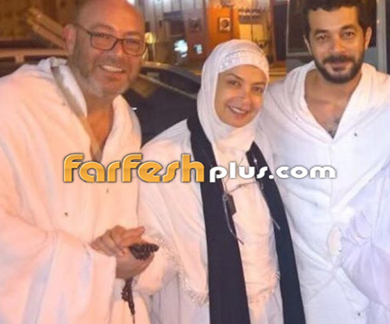صور النجوم وعائلاتهم بالحج: تامر حسني، سمية الخشاب، الرداد والسعدني صورة رقم 4