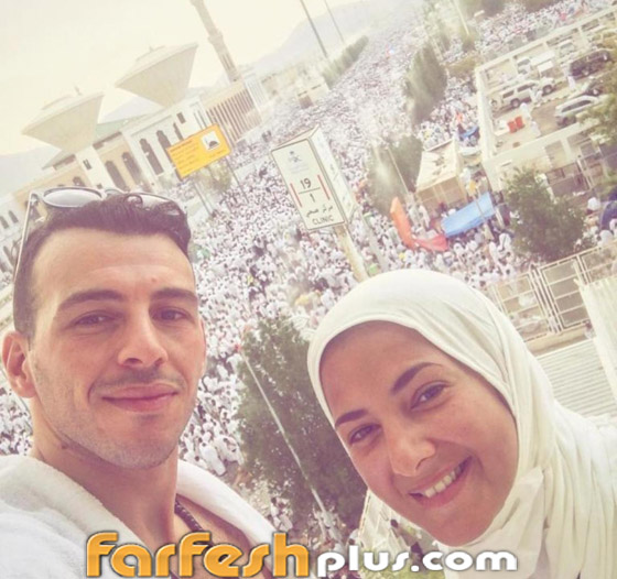 صور مؤثرة للنجوم على جبل عرفات: ياسمين عيد العزيز، محمد رجب ودنيا سمير غانم صورة رقم 5