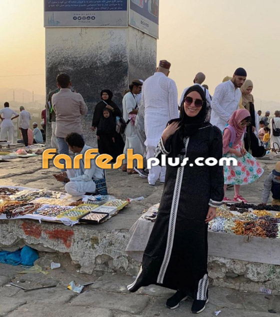 صور مؤثرة للنجوم على جبل عرفات: ياسمين عيد العزيز، محمد رجب ودنيا سمير غانم صورة رقم 1