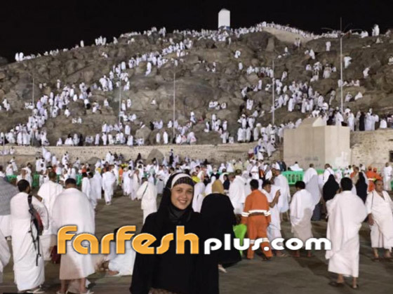 صور مؤثرة للنجوم على جبل عرفات: ياسمين عيد العزيز، محمد رجب ودنيا سمير غانم صورة رقم 13