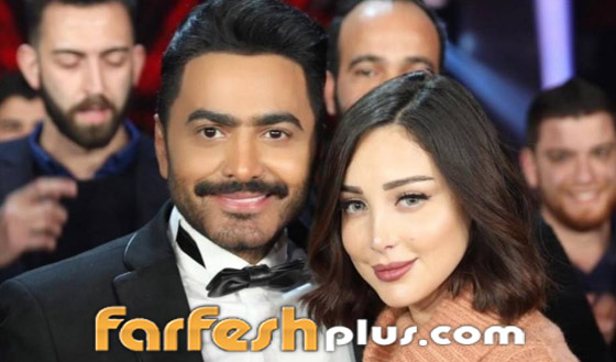 بسمة بوسيل تحتفل بعيد ميلاد تامر حسني على طريقتها.. وهذه رسالة الفنان صورة رقم 7
