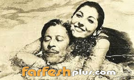 صور رومانسية ولقطات مرحة: ثنائيات نجوم الزمن الجميل على البحر صورة رقم 14