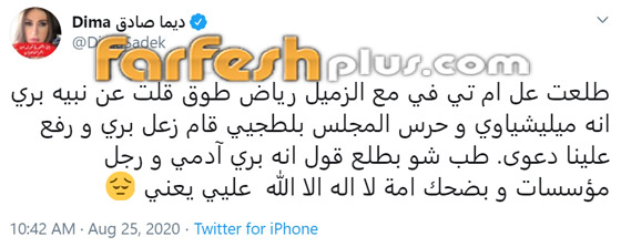 دعوتان قضائيتان ضد الإعلامية اللبنانية ديما صادق وتعويض بـ72794 دولار صورة رقم 1