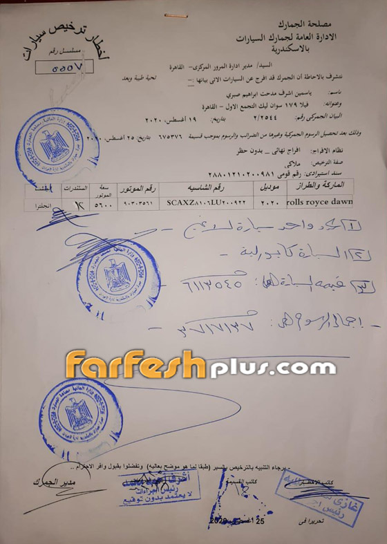 سيارة فارهة هدية من أحمد أبو هشيمة لزوجته الفنانة ياسمين صبري! صور صورة رقم 1