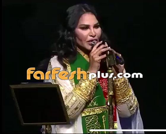 أحلام تبكي على المسرح وتظهر بإطلالة ملكية في اليوم الوطني السعودي صورة رقم 4
