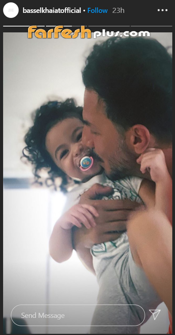باسل خياط يكشف عن ملامح ابنته إيزابيل.. هل هي نسخة عن أبيها؟ صورة رقم 2