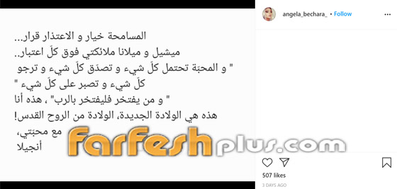 اعتذار غامض من طليقة وائل كفوري: ابنتاي ميشال وميلانا فوق كل اعتبار صورة رقم 1