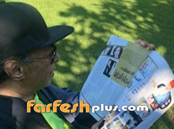 صور: ظهور نادر للفنان المصري صلاح السعدني في عيد ميلاده الـ77 صورة رقم 5