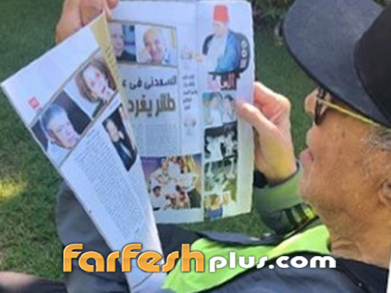 صور: ظهور نادر للفنان المصري صلاح السعدني في عيد ميلاده الـ77 صورة رقم 6