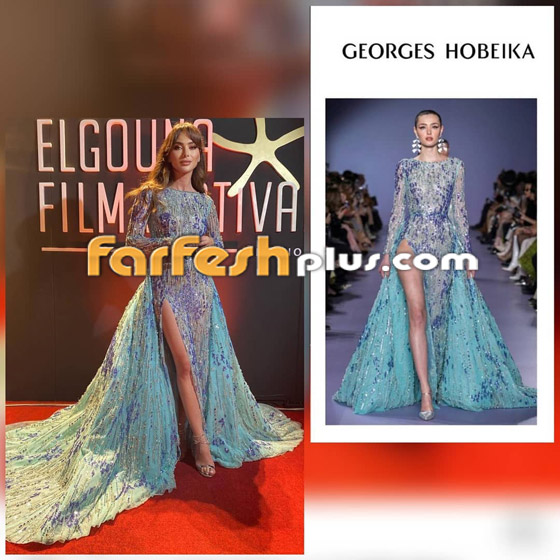 ستيفاني صليبا ارتدت فستانا يزن 14 كيلو: ضحيتُ بجسمي من أجل الجمهور! صورة رقم 1