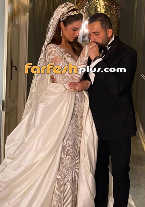 بالصور: الفنانة درة وزوجها هاني سعد يتبادلان الرسائل الرومانسية صورة رقم 15