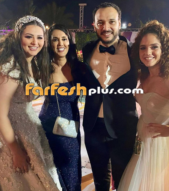 تفاصيل فستان زفاف هنادي مهنا الملكي: صُنع خصيصا لها بـ40 ألف وردة صورة رقم 5
