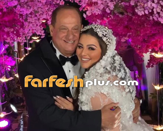 تفاصيل فستان زفاف هنادي مهنا الملكي: صُنع خصيصا لها بـ40 ألف وردة صورة رقم 11