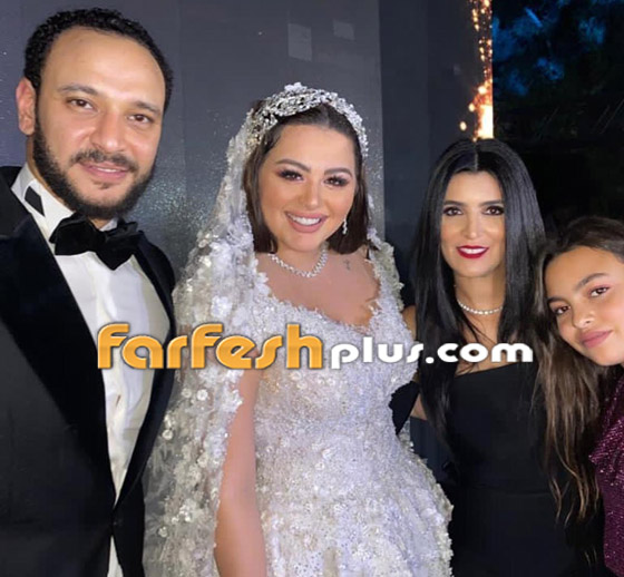 تفاصيل فستان زفاف هنادي مهنا الملكي: صُنع خصيصا لها بـ40 ألف وردة صورة رقم 14