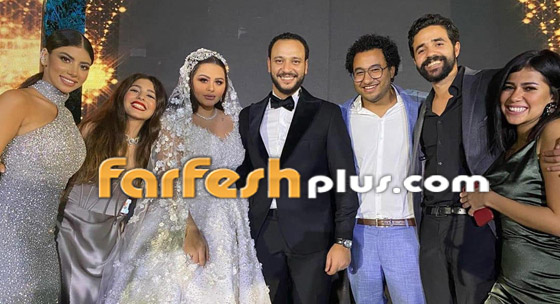 تفاصيل فستان زفاف هنادي مهنا الملكي: صُنع خصيصا لها بـ40 ألف وردة صورة رقم 15