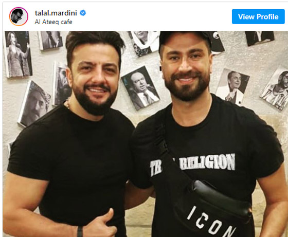 بالصور .. الصلح سيد الأحكام بين معتصم النهار و طلال مارديني صورة رقم 3