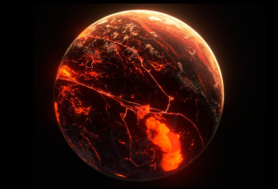 تعرفوا على كوكب الجحيم.. فيه أمطار من صخور ومحيط من حمم بركانية صورة رقم 10