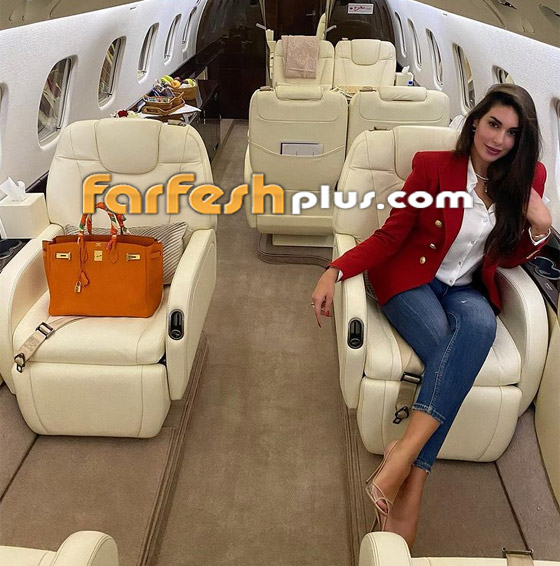 ياسمين صبري تستفز الجمهور بطائرتها الخاصة.. وكم بلغ سعر جاكيتها؟ صورة رقم 4