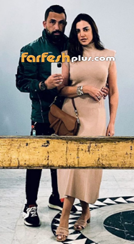 بالصور: الفنانة درة وزوجها هاني سعد يتبادلان الرسائل الرومانسية صورة رقم 6