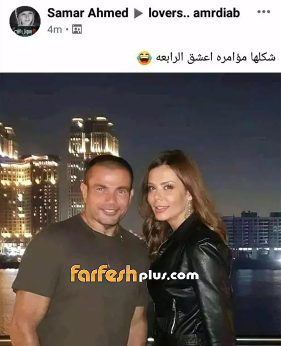 حقيقة ارتباط عمرو دياب بالفنانة ” إيمي سالم “ صورة رقم 1