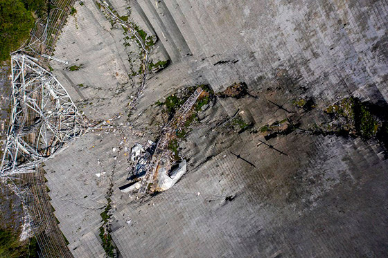 يوم حزين لعلم الفلك.. انهيار تلسكوب أريسيبو العملاق بعد عقود من العمل! صورة رقم 13