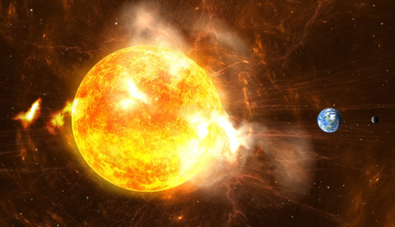 أكثر صورة مفصلة لبقعة مظلمة على الشمس.. قطرها أكبر من الأرض! صورة رقم 3 أكثر صورة مفصلة لبقعة مظلمة على الشمس.. قطرها أكبر من الأرض! صورة رقم 3