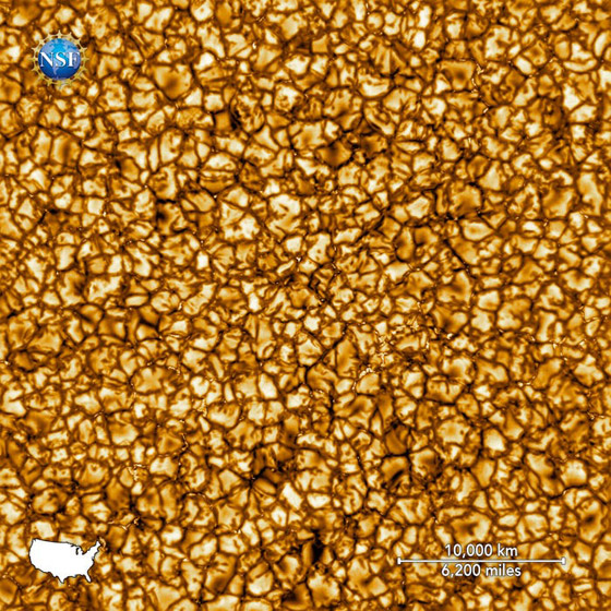 أكثر صورة مفصلة لبقعة مظلمة على الشمس.. قطرها أكبر من الأرض! صورة رقم 5 أكثر صورة مفصلة لبقعة مظلمة على الشمس.. قطرها أكبر من الأرض! صورة رقم 5