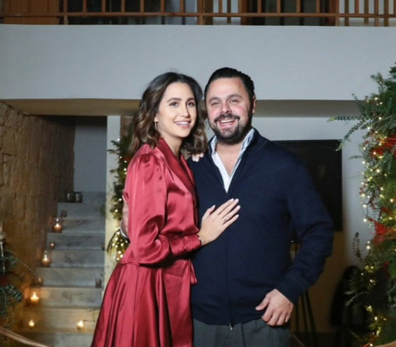 بالصور .. جورج وسوف يحتفل بخطوبة ابنه الثاني صورة رقم 2