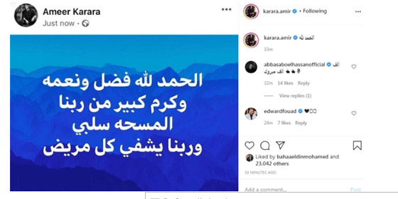 يوم سعيد لنجوم الفن بعد التعافي من فيروس كورونا صورة رقم 2