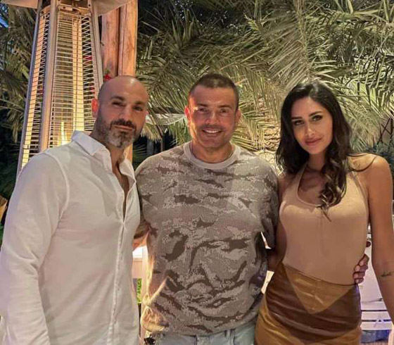 شاهد: صور رومانسية تجمع عمرو دياب وإنجي كيوان .. فما الحكاية؟ صورة رقم 4