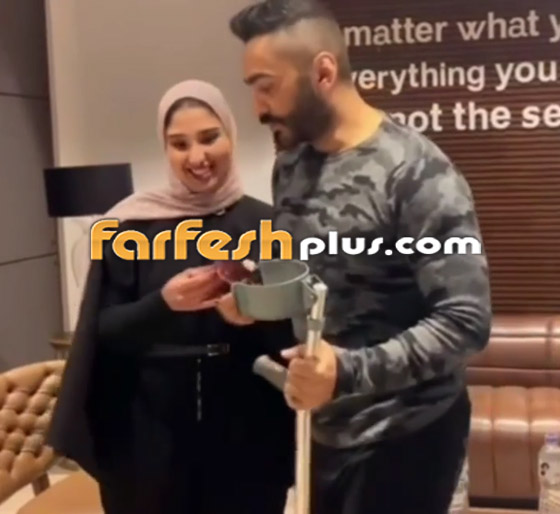 فيديو: تامر حسني يفاجئ احدى معجباته بعد أن أصيبت بالشلل وفقدت الذاكرة صورة رقم 8