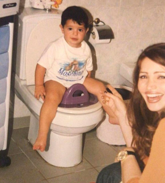صور صادمة زوجات النجوم العرب قبل وبعد الشهرة..هكذا كانت زوجة باسل خياط صورة رقم 8