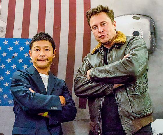 ملياردير ياباني يبحث عن 8 أشخاص لمرافقته في رحلة مجانية إلى القمر صورة رقم 8 ملياردير ياباني يبحث عن 8 أشخاص لمرافقته في رحلة مجانية إلى القمر صورة رقم 8