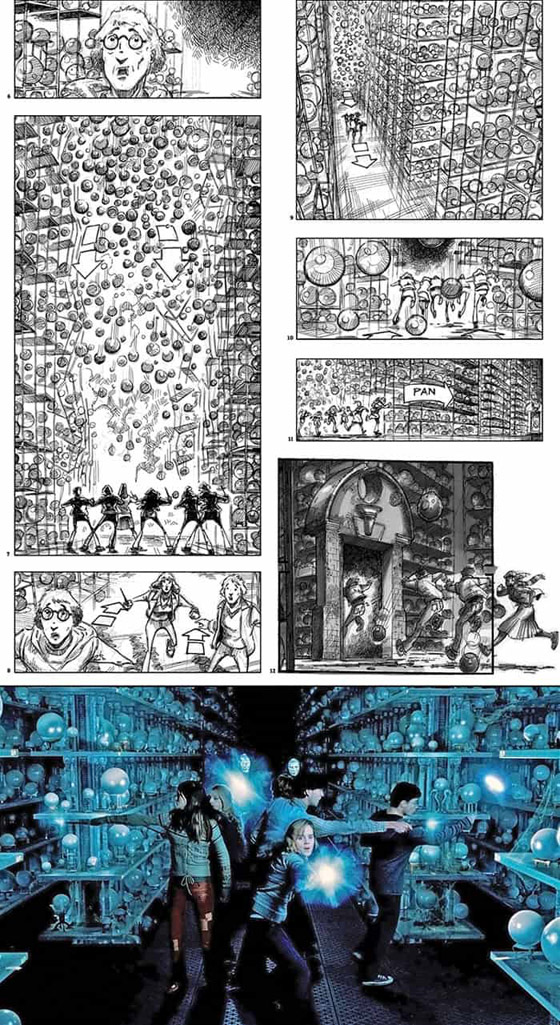 رسومات لأفلام شهيرة تكشف كيف تبدو قبل إنتاجها وتصويرها في الواقع صورة رقم 1