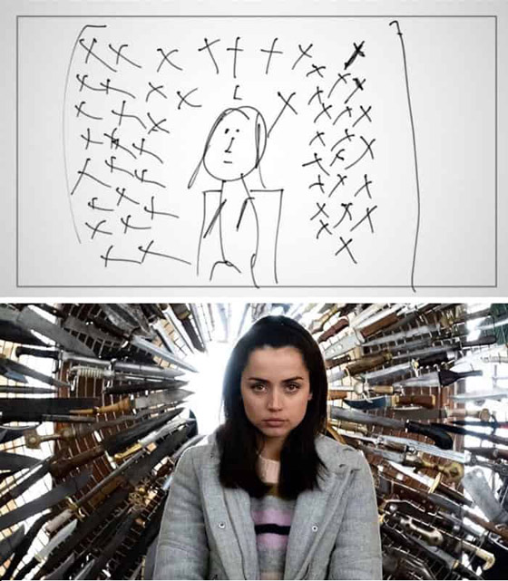 رسومات لأفلام شهيرة تكشف كيف تبدو قبل إنتاجها وتصويرها في الواقع صورة رقم 2