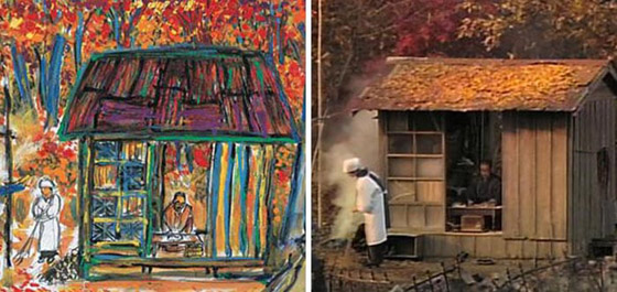 رسومات لأفلام شهيرة تكشف كيف تبدو قبل إنتاجها وتصويرها في الواقع صورة رقم 12