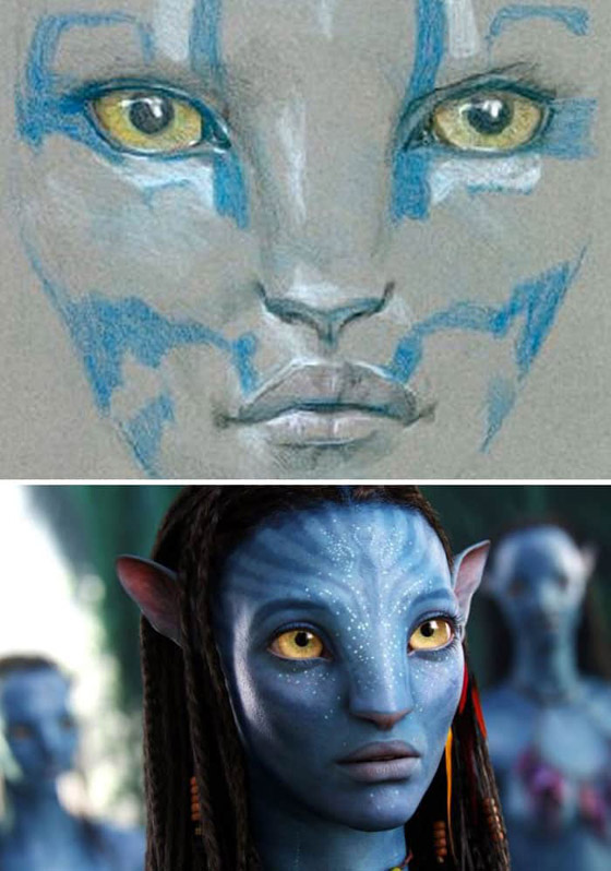 رسومات لأفلام شهيرة تكشف كيف تبدو قبل إنتاجها وتصويرها في الواقع صورة رقم 17