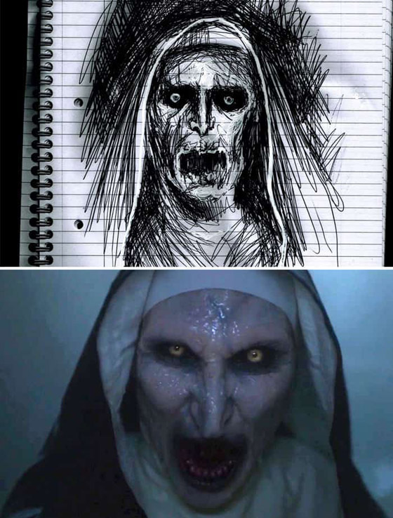 رسومات لأفلام شهيرة تكشف كيف تبدو قبل إنتاجها وتصويرها في الواقع صورة رقم 21