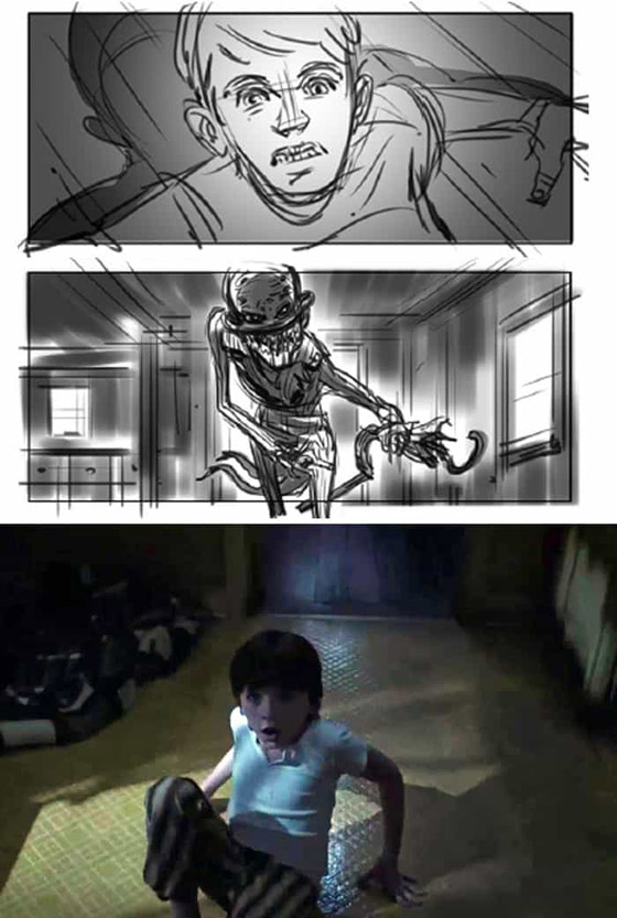 رسومات لأفلام شهيرة تكشف كيف تبدو قبل إنتاجها وتصويرها في الواقع صورة رقم 24