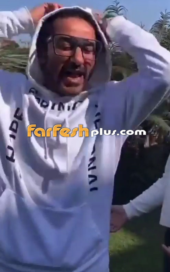 فيديو: أحمد حلمي يعلق ساخرا من تشابه ملابسه مع عمرو دياب ومحمد شرنوبي يقلدها! صورة رقم 12