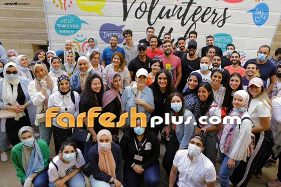 كندة علوش تشارك في إعداد وتوزيع وجبات إفطار صورة رقم 3
