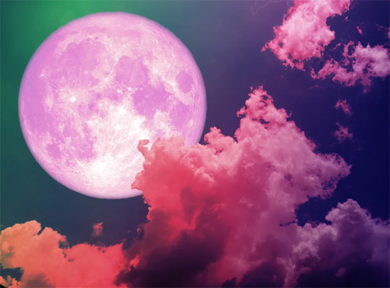 الأرض على موعد مع ظاهرة القمر العملاق الزهري النادرة الأسبوع المقبل صورة رقم 10 الأرض على موعد مع ظاهرة القمر العملاق الزهري النادرة الأسبوع المقبل صورة رقم 10