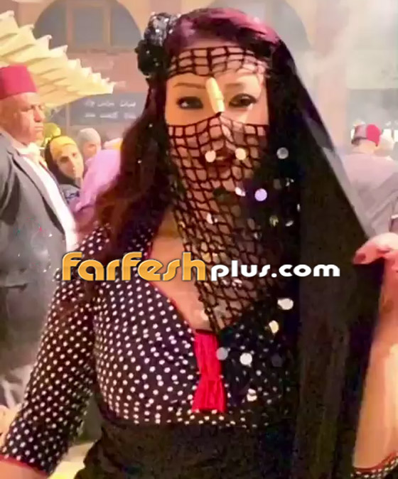 فيديو: سمية الخشاب تستعرض أناقتها من كواليس مسلسل (موسى) صورة رقم 5
